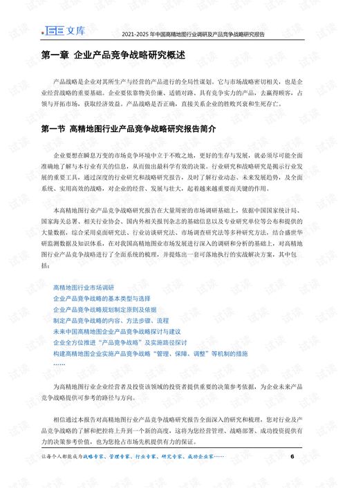 2021-2025年中國(guó)高精地圖行業(yè)調(diào)研與產(chǎn)品競(jìng)爭(zhēng)戰(zhàn)略及企業(yè)信用評(píng)估分析